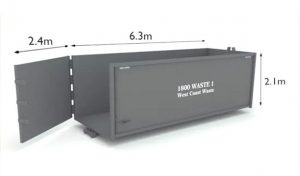 30m3 Hook Lift Bin